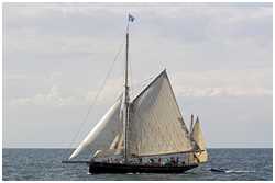 Victorianische Segelyacht Willow Wren